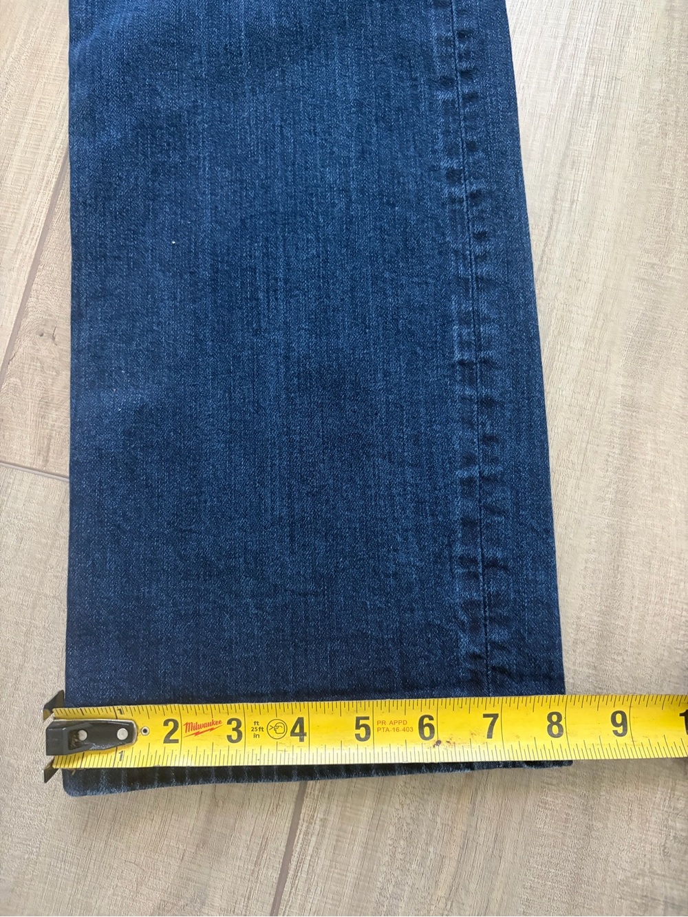 Tecovas slim fit blue jeans Sz 33X32 - Picture 6 of 7